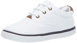 Baby Deer Milo White Canvas Toddler Sneakers