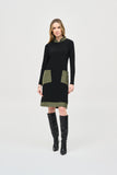 Joseph Ribkoff Women's Silky Knit And Memory Trapeze Dress
