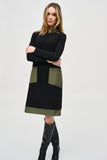 Joseph Ribkoff Women's Silky Knit And Memory Trapeze Dress