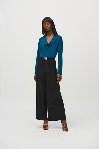 Joseph Ribkoff Women's Silky Knit Cowl Neck Top