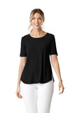 Sympli Women's Go To Classic T Relax, Short Sleeve
