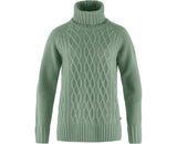 Fjallraven Women's Övik Cable Knit Roller Neck