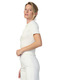 Joe's Jeans Women's The Jess Pointelle Polo Shirt