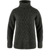 Fjallraven Women's Övik Cable Knit Roller Neck
