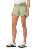 Joe's Jeans Women's The Ozzie Short Fray Hem Slit Maternity