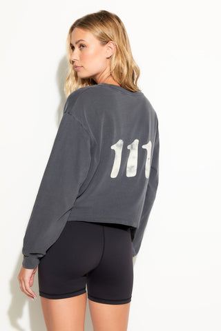 Spiritual Gangster Women's 111 Perry L/S Top