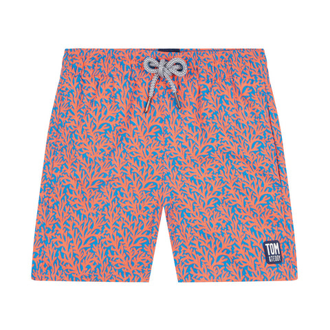 Tom & Teddy Boys' Coral Swim Trunk