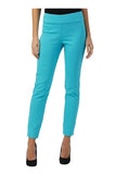 Krazy Larry Women's Pull on Ankle Pants - Turquoise