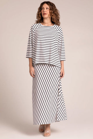 Sympli Women's Breezy Raglan Top, H Print