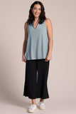 Sympli Women's Deep V Trapeze Tank