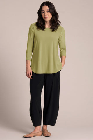 Sympli Women's Go To Classic T Relax, 3/4 Sleeve