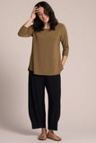 Sympli Women's Go To Classic T Relax, 3/4 Sleeve