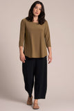 Sympli Women's Go To Classic T Relax, 3/4 Sleeve
