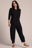 Sympli Women's Go To Classic T Slim, 3/4 Sleeve