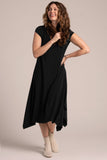 Sympli Women's Splice V-Neck Dress
