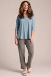 Sympli Women's Splice V-Neck Go To Top
