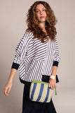 Sympli Women's Trim Boxy Top Print