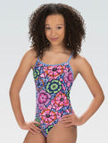 Dolfin Women's Print Double Strap Back 1-Piece