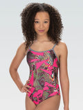 Dolfin Women's Print Double Strap Back 1-Piece
