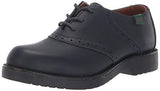 School Issue Varsity Youth Navy Leather Saddle Oxfords