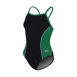 Dolfin Women's Color Block Team Panel V-2 Back 1-Piece