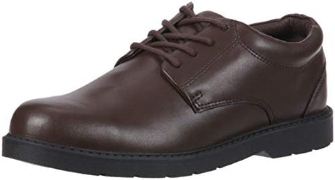 School Issue Scholar Men's Brown Leather Oxfords