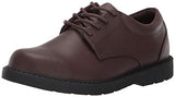 School Issue Scholar Youth Brown Leather Oxfords