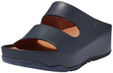 FitFlop Women's Shuv Two-Bar Leather Slides