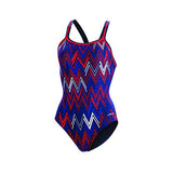 Dolfin Women's Print DBX Back 1-Piece - Chevron