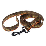 RepYourWater Tiger Trout Skin Dog Leash