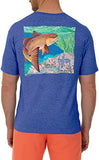 Guy Harvey Men's Inshore Catch Redfish Short Sleeve T-Shirt