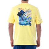 Guy Harvey Men's Big Sail Short Sleeve T-Shirt