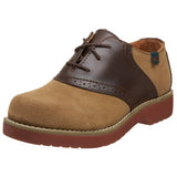 School Issue Varsity Youth Tan Suede Saddle Oxfords