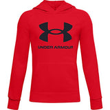 Under Armour Boys' Rival Fleece Big Logo Hoodie