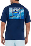 Guy Harvey Men's Offshore Haul Tuna Short Sleeve Crew Neck T-Shirt