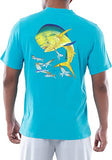 Guy Harvey Men's Bull Dolphin Short Sleeve T-Shirt