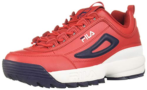 Red fila shoes disruptor deals