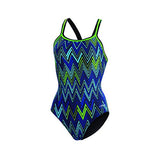 Dolfin Women's Print DBX Back 1-Piece - Chevron