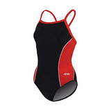 Dolfin Women's Color Block Team Panel V-2 Back 1-Piece