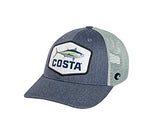Costa Men's Costa XL Fit Trucker Patch Tuna Hat