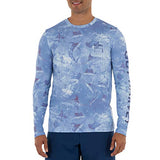 Guy Harvey Men's Saltwater All Over Sun Protection Top