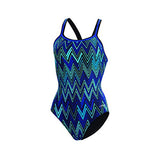 Dolfin Women's Print DBX Back 1-Piece - Chevron