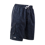 TYR Men's Land To Water Shorts Tahoe Challenger Swim Short