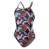 Dolfin Women's Print V-2 Back 1-Piece