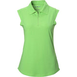 Ibkul Women's Solid Sleeveless Polo