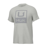 Huk Men's Stacked Logo Tee