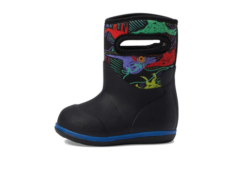 Bogs Kids' Baby Classic - Neon Dino Boots
