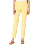 Krazy Larry Women's Pull on Ankle Pants - Yellow
