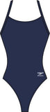 Speedo Women's Solid End + Crossbac
