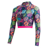 Dolfin Women's Uglies Revibe Print Cropped Rash Guard